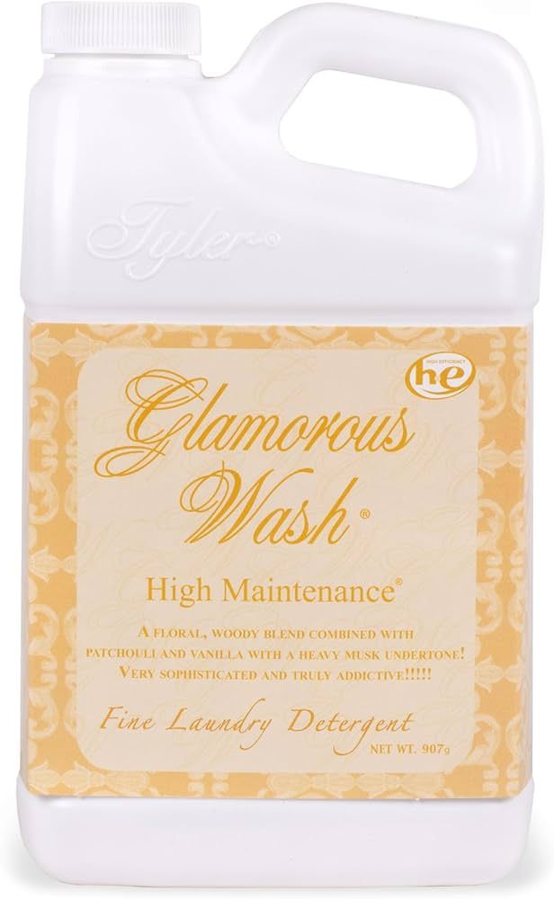 Tyler Glamour Wash Laundry Detergent High Maintenance, 32 Fluid Ounce | Amazon (US)