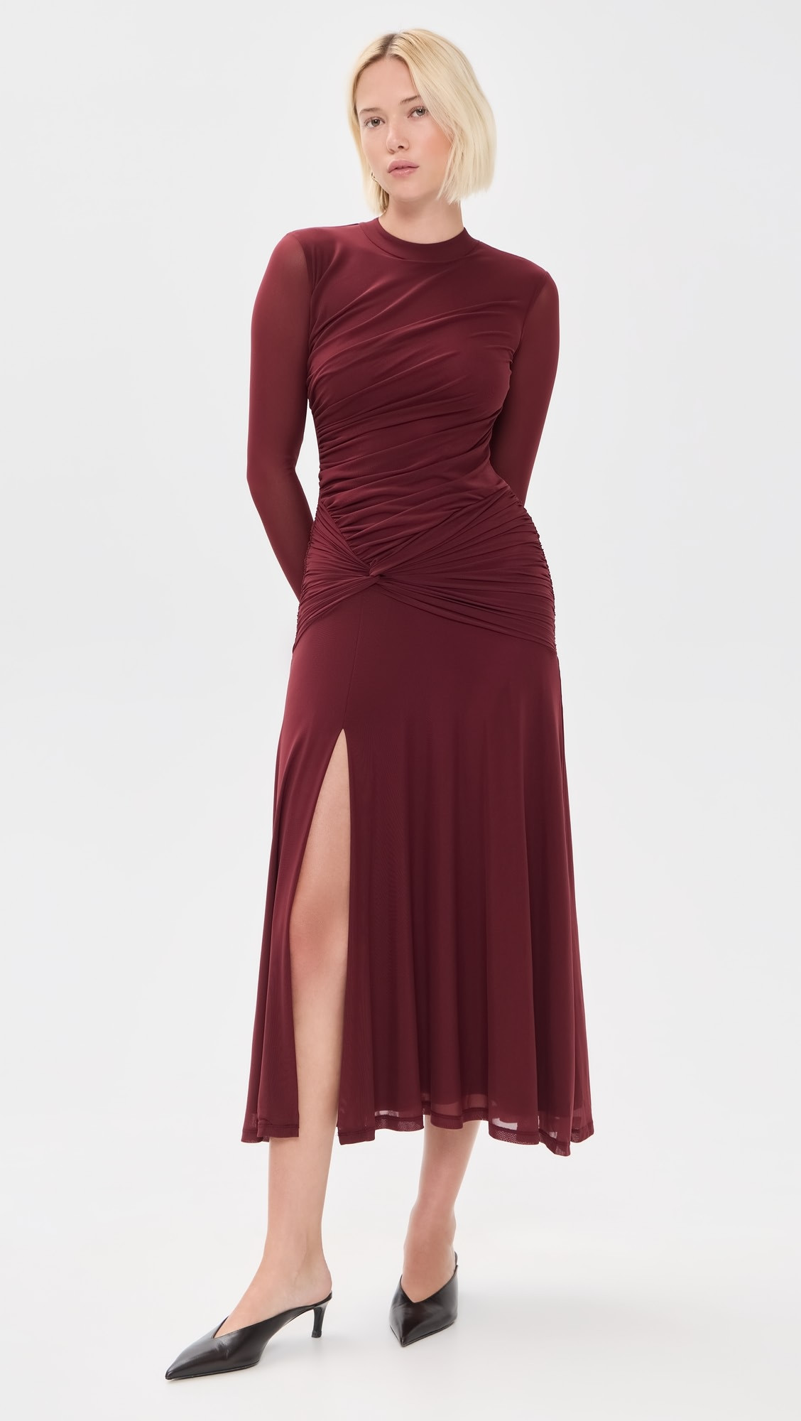 WAYF Selene Ruched Dress | Shopbop | Shopbop