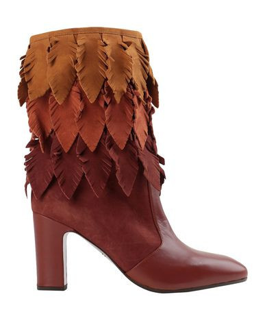 Chie Mihara Woman Ankle boots Rust Size 9 Soft Leather | YOOX (US)
