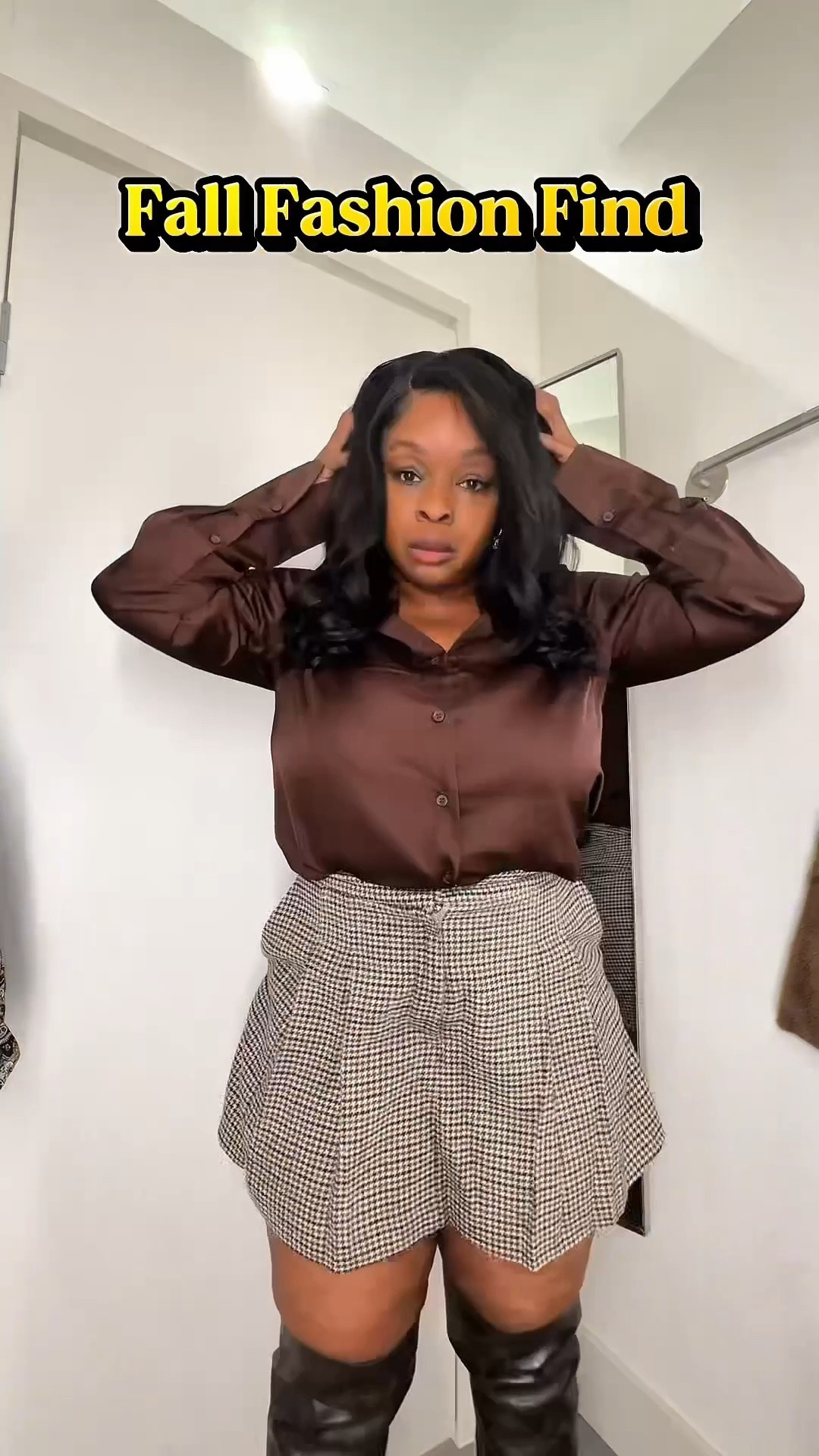 🍁✨ Thanksgiving Outfit Inspo

Serving cozy-chic vibes this season in rich chocolate tones 🤎 — perfect for Friendsgiving, dinner with family, or a fall night out.
The faux-fur jacket, satin blouse, and houndstooth mini bring a luxe twist to classic fall textures — and these over-the-knee boots pull it all together for that statement finish.

Shop this look on my LTK — all pieces linked under “Thanksgiving Outfit Inspo.”

#LTKFallFashion #LTKHolidayStyle #FallOutfitInspo #ThanksgivingOutfitIdeas #BrownAesthetic #FallStyle2025 #OOTD #CozyChic #FallFashionFinds #ShopMyLook


#LTKStyleTip #LTKSaleAlert #LTKSeasonal