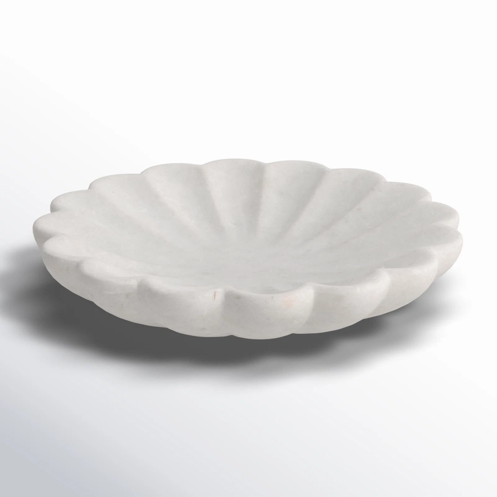 Joss & Main Swanmore 8" Marble Flower Tray, Tan, 2"H - 8" x 8" x 2" & Reviews | Wayfair | Wayfair North America