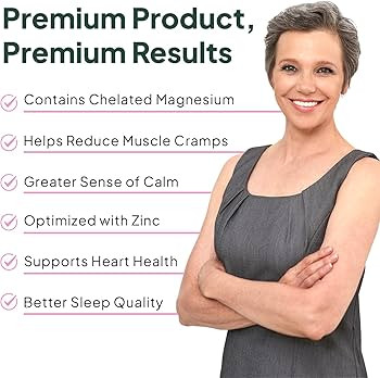 Organics Ocean Pure Magnesium Glycinate with Zinc - Maximum Strength Chelated Magnesium Supplemen... | Amazon (US)