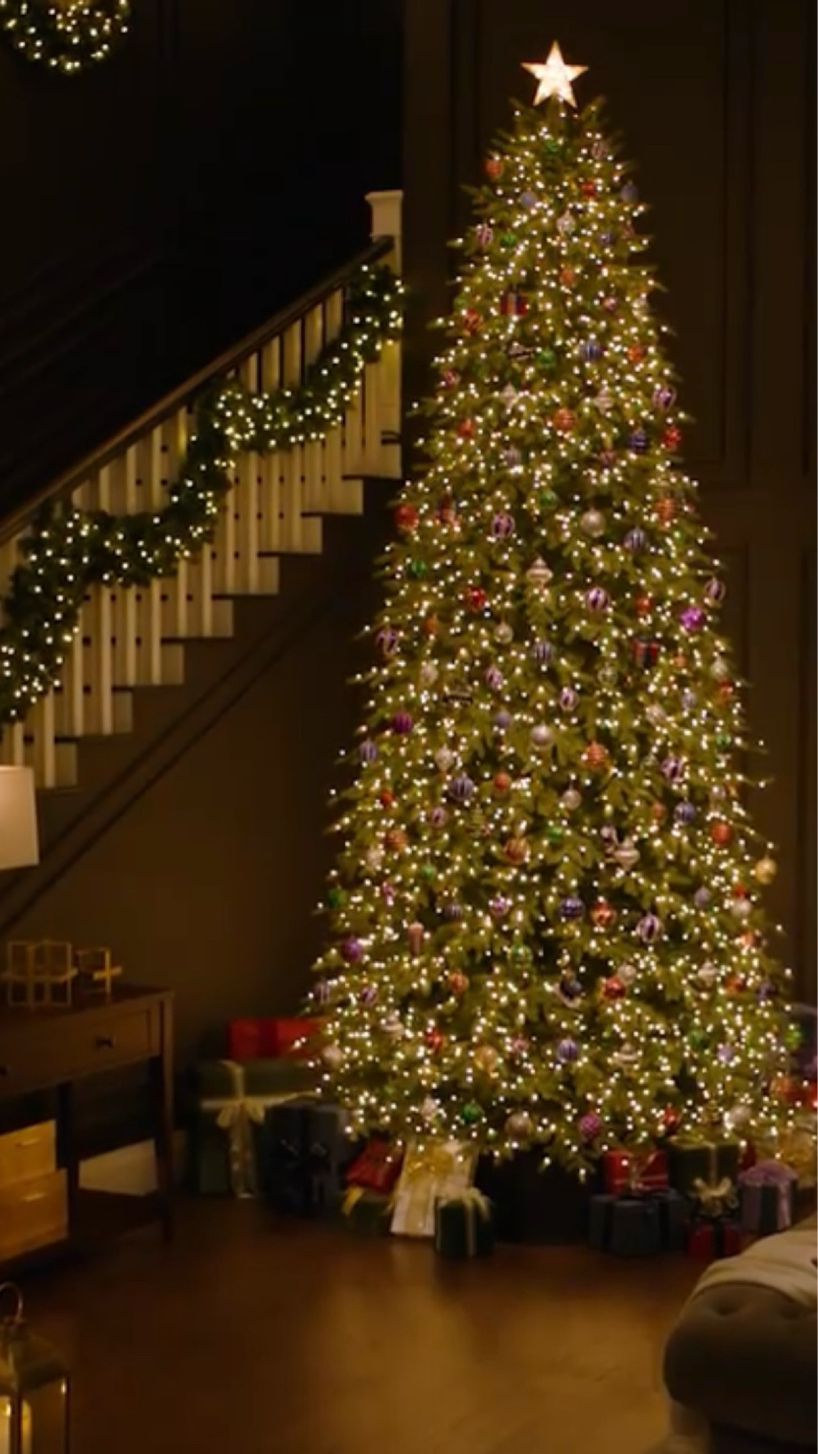 Viral twinkling Christmas tree from Home Depot back in stock! 

#LTKHome #LTKSeasonal #LTKHoliday