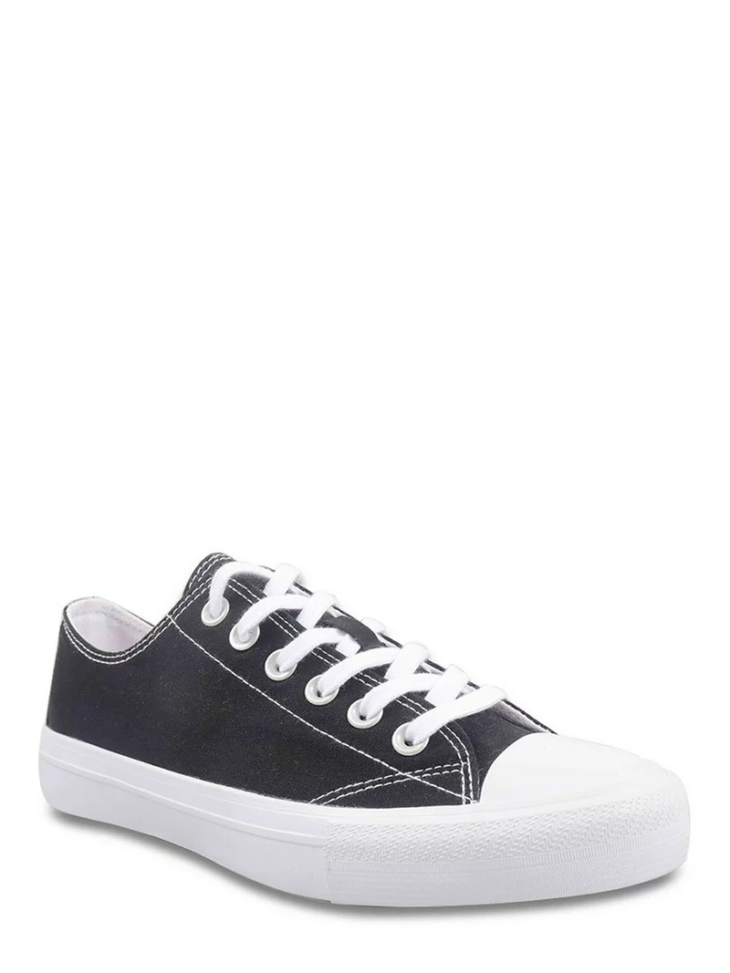 No Boundaries Women's Classic Lace-Up Casual Sneakers - Walmart.com | Walmart (US)