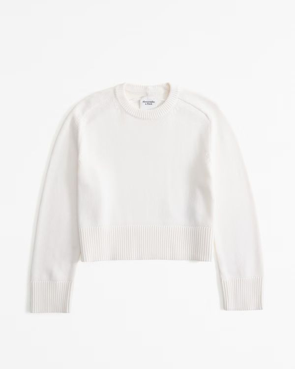 Women's Wedge Crew Sweater | Women's Clearance | Abercrombie.com | Abercrombie & Fitch (US)