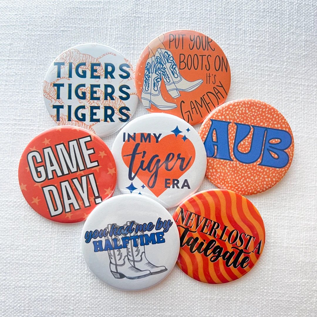 Gameday Buttons - Etsy | Etsy (US)