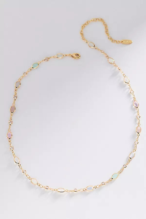 Infinity Gemstone Necklace | Anthropologie (US)