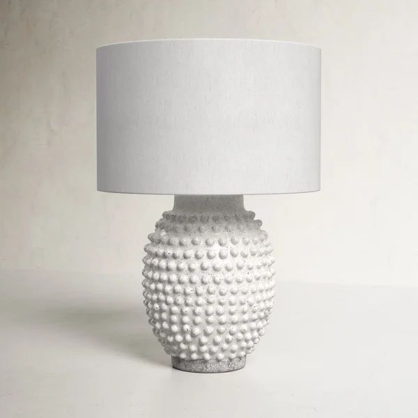 Finnley 24" White Table Lamp | Wayfair North America