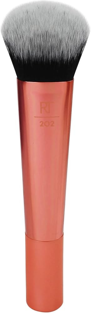 Real Techniques InstaPop Face Brush, For Liquid, Cream, & Powder Makeup, Blush, Bronzer, & Founda... | Amazon (US)