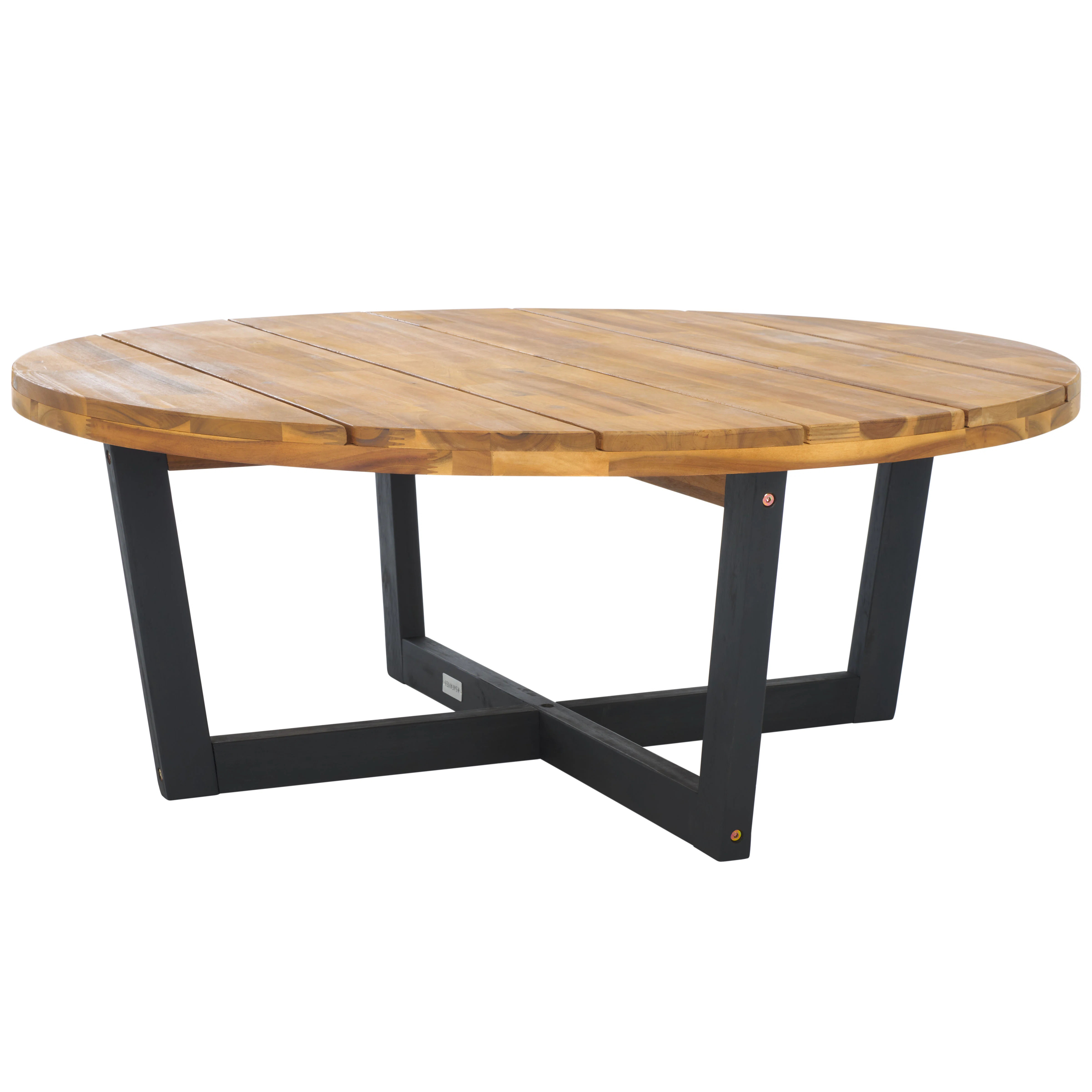 Calysta Round Acacia Outdoor Coffee Table | Wayfair North America