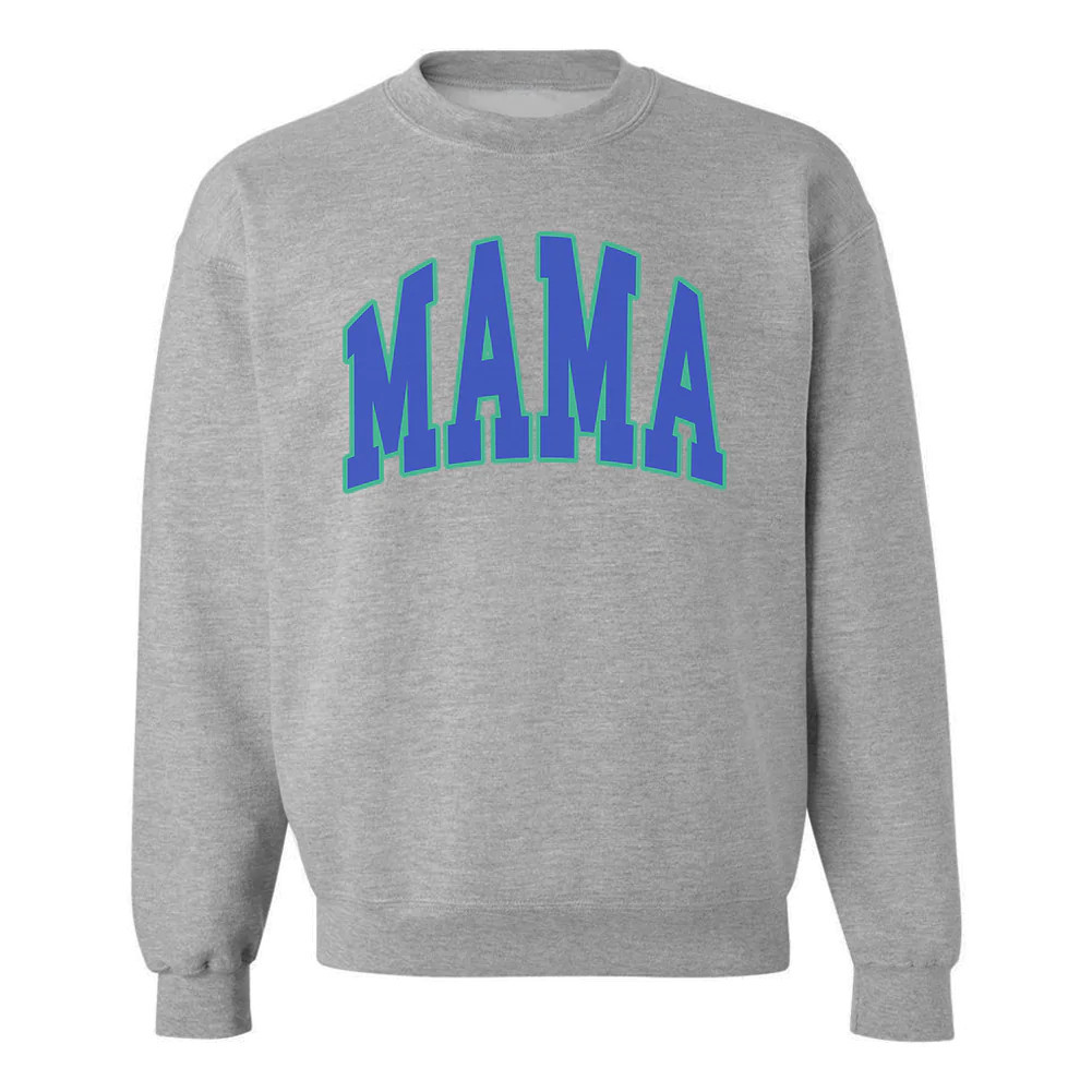 'Blue Mama' Crewneck Sweatshirt | United Monograms