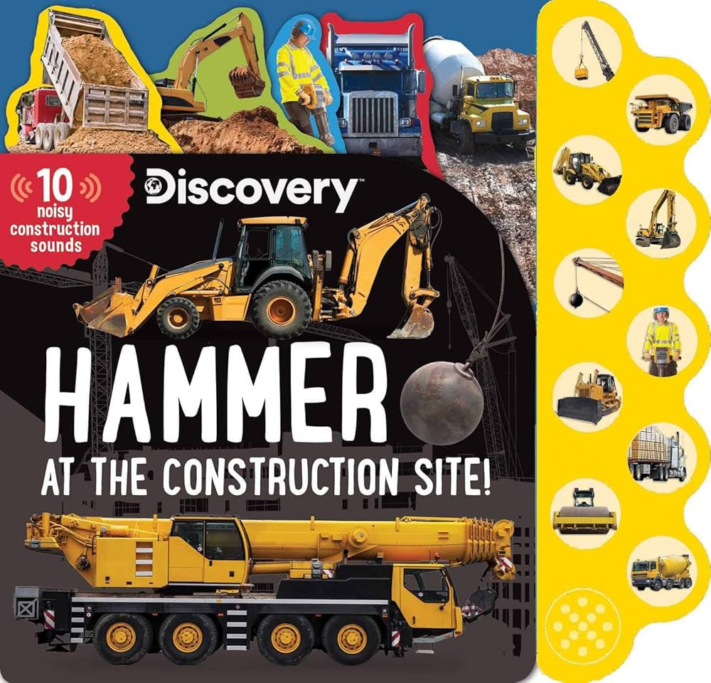 Discovery: Hammer at the Construction Site! (10-Button Sound Books) | Amazon (US)