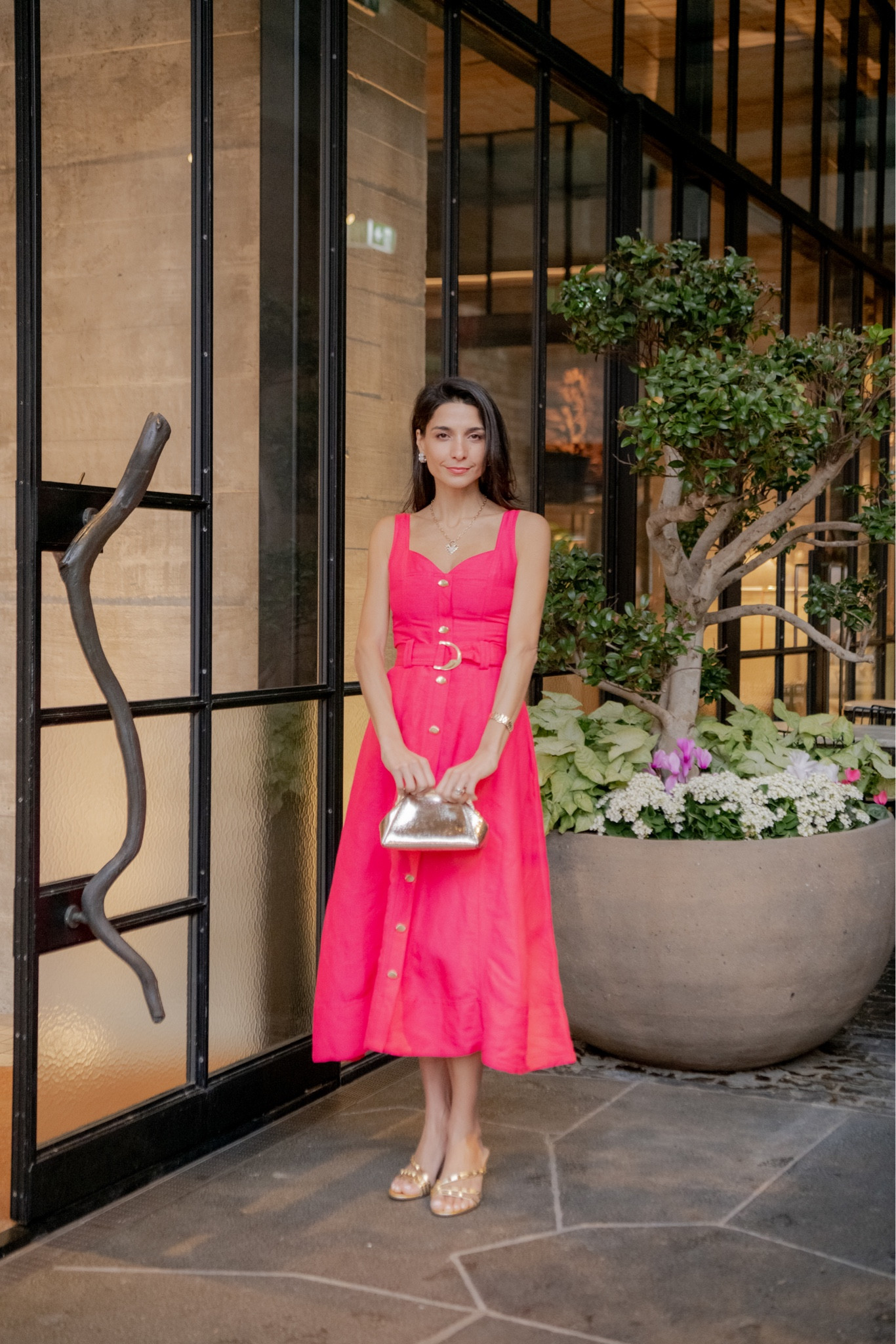 Clay Belted Midi Dress curated on LTK