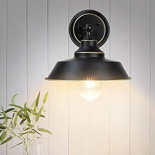 Depuley Industrial Wall Sconce Light Fixture, 1 Light Vintage Adjustable Swing Arm Wall Lamp, Met... | Amazon (US)