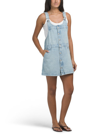 Edie Denim Skirtall Mini Dress | TJ Maxx