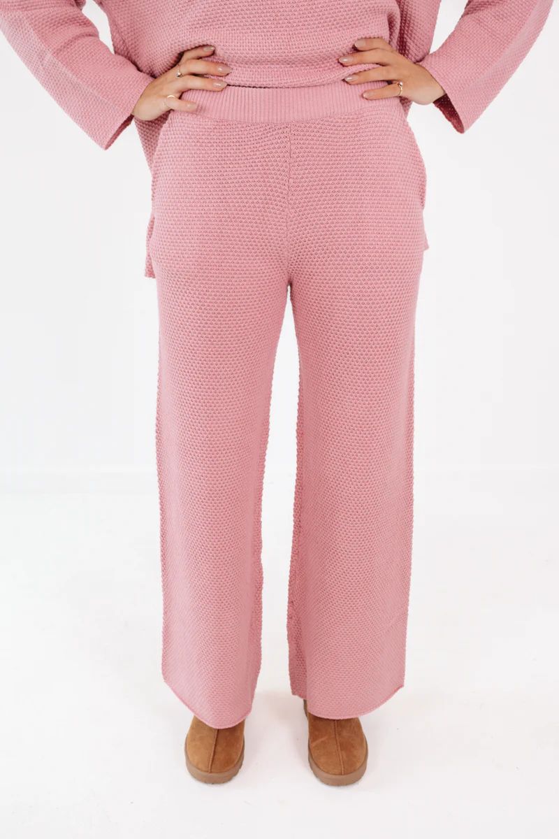 Take The Day Off Pants - Pink | The Impeccable Pig