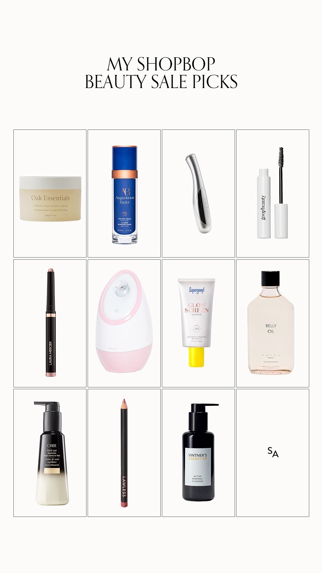 My Shopbop Beauty Sale Picks

#LTKSaleAlert #LTKBeauty