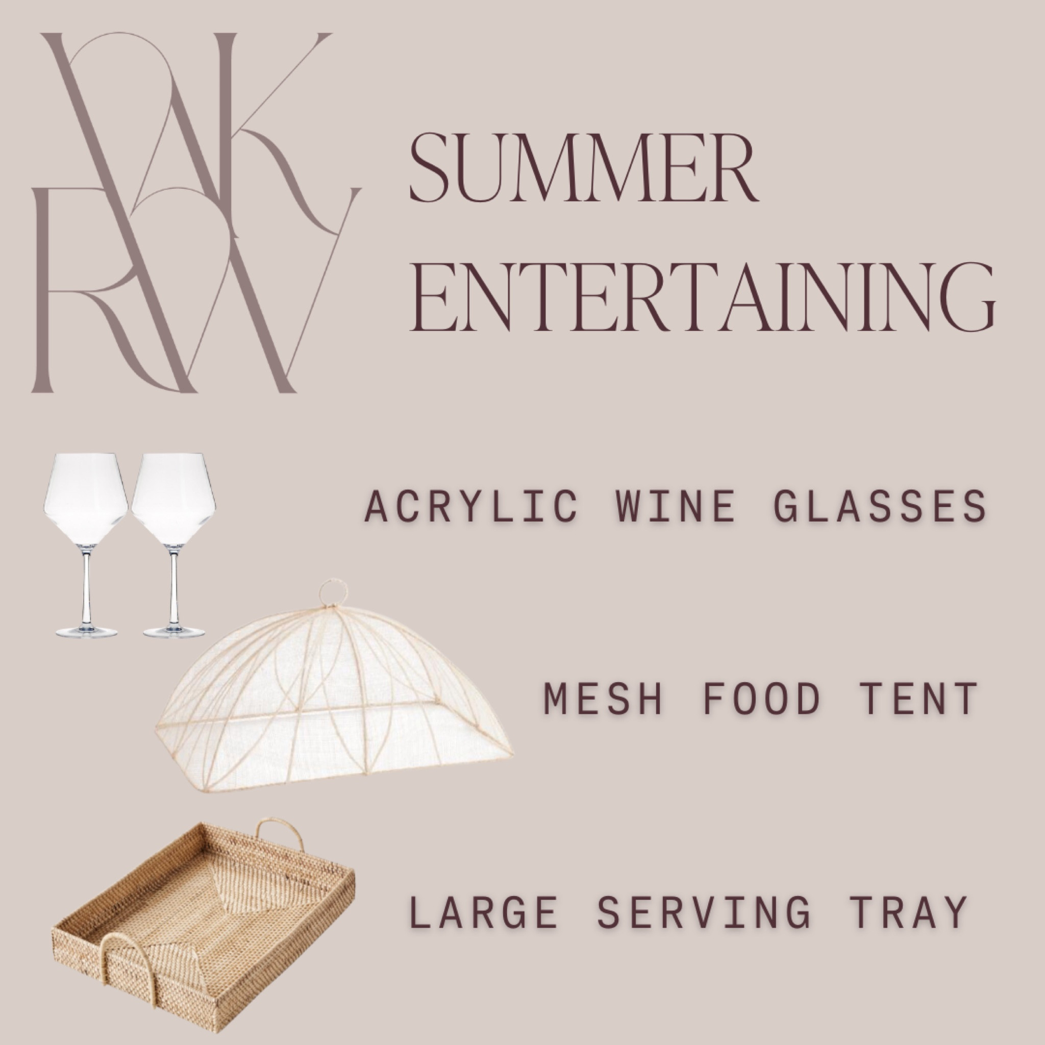 Summer hosting essentials for any outdoor dinner party! ☀️

#LTKSeasonal #LTKFind #LTKhome