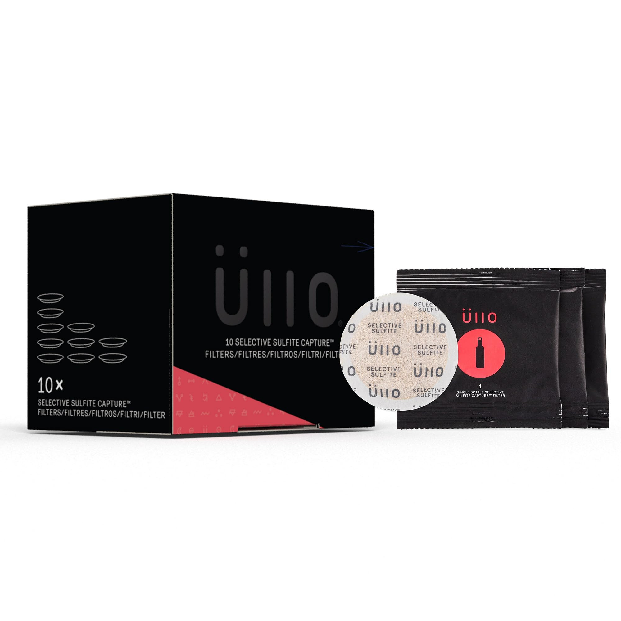 Ullo Full Bottle Replacement Filters (10 Pack) With Selective Sulfite Technology To Make Any Wine... | Amazon (US)