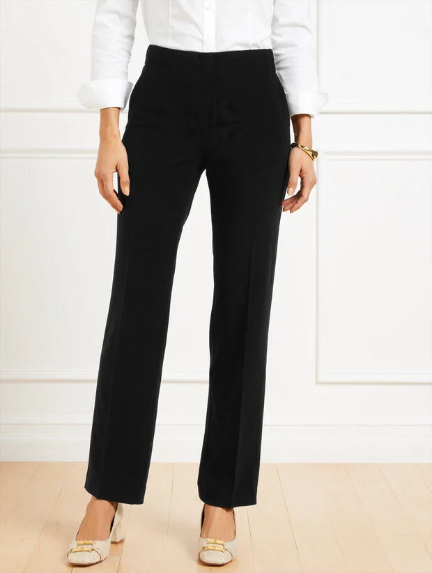 Easy Travel Straight Leg Pants | Talbots