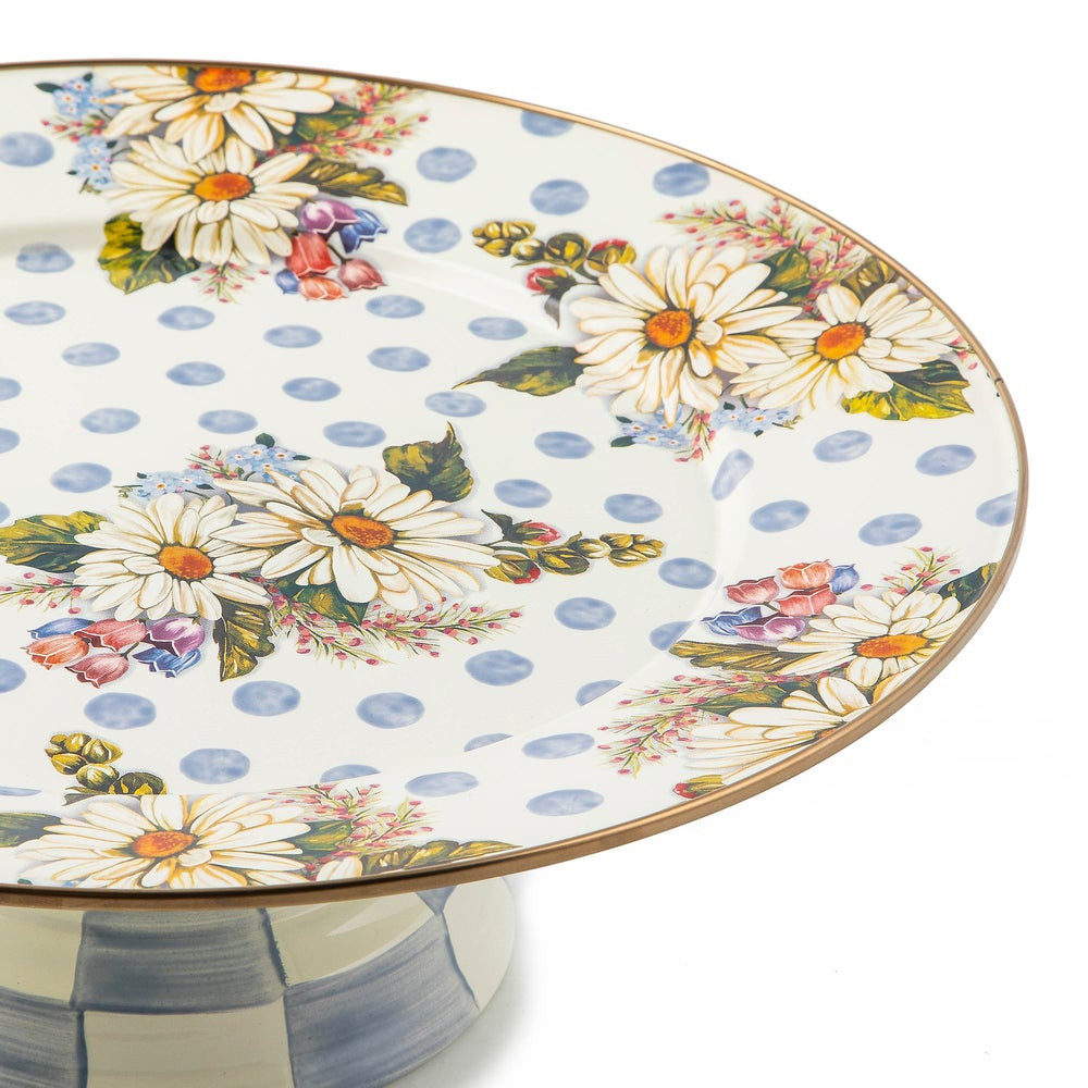 Floral Pedestal Platter | MacKenzie-Childs