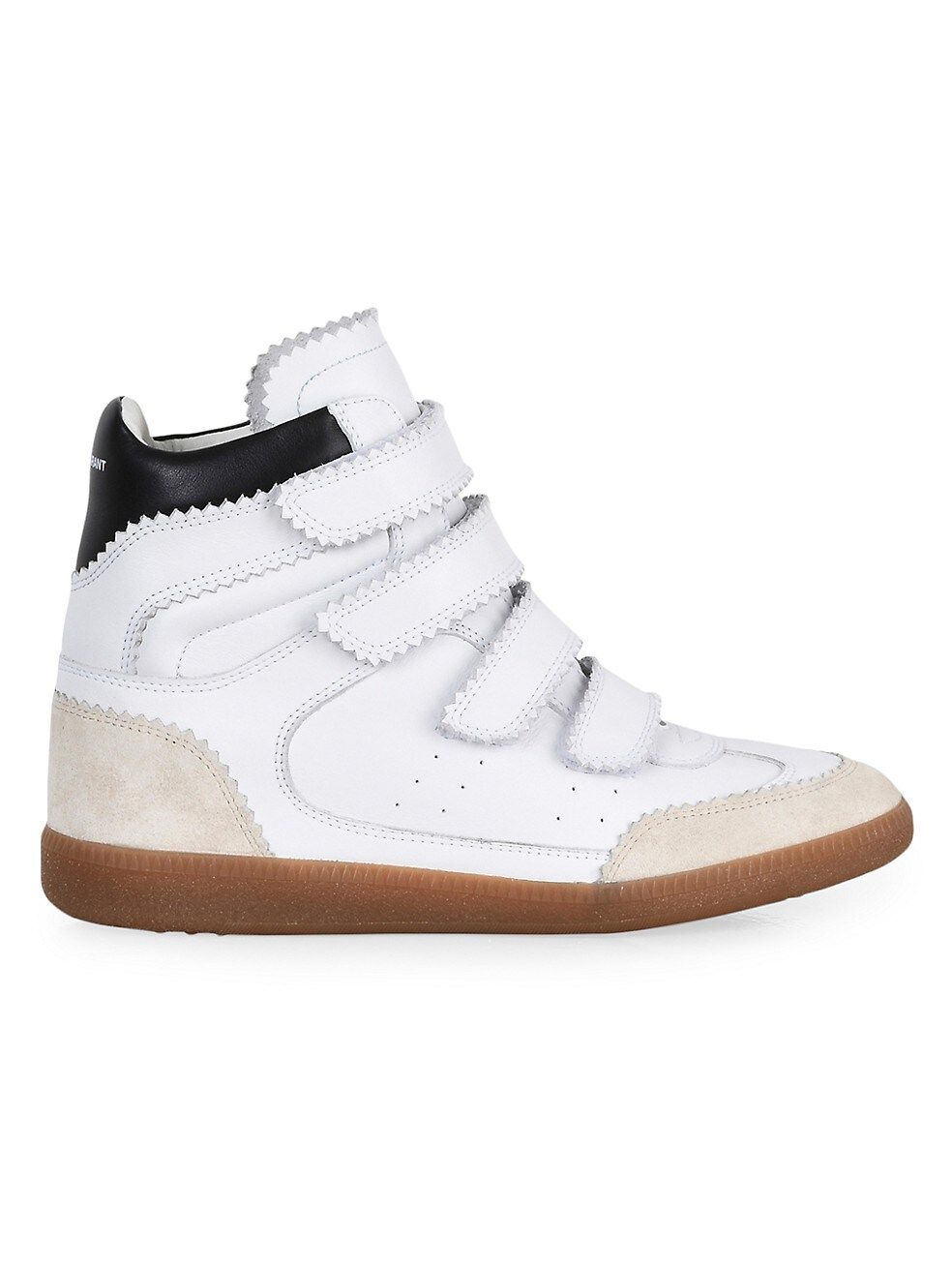 Isabel Marant Bilsy Suede Multi-Strap High-Top Sneakers | Saks Fifth Avenue