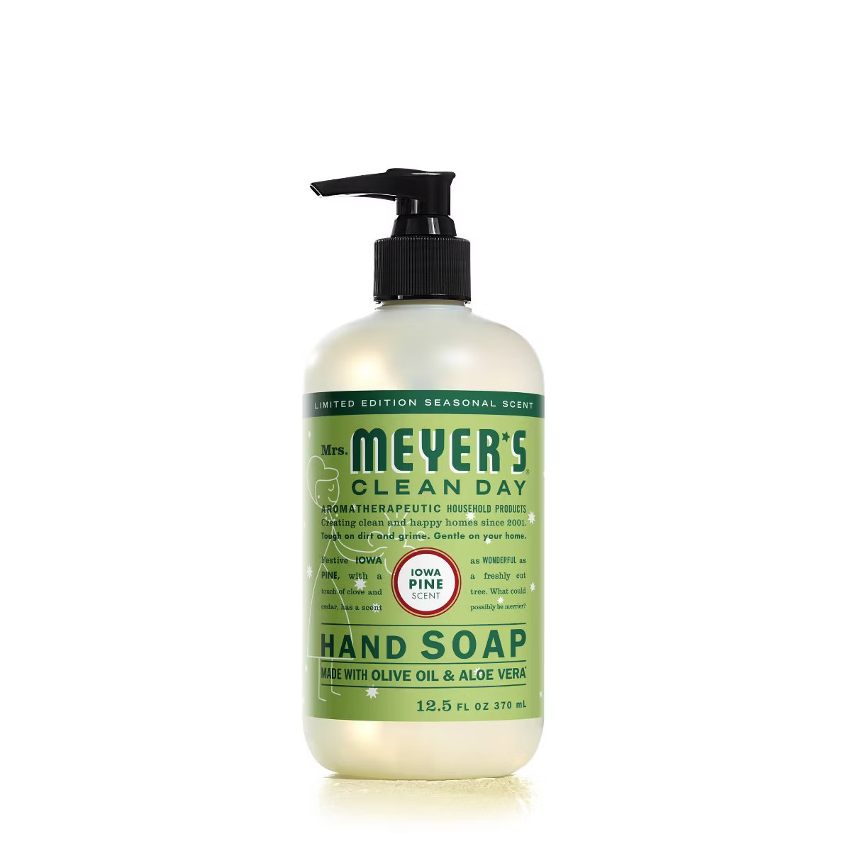 Mrs. Meyer's Clean Day Holiday Hand Soap - Iowa Pine - 12.5 fl oz | Target