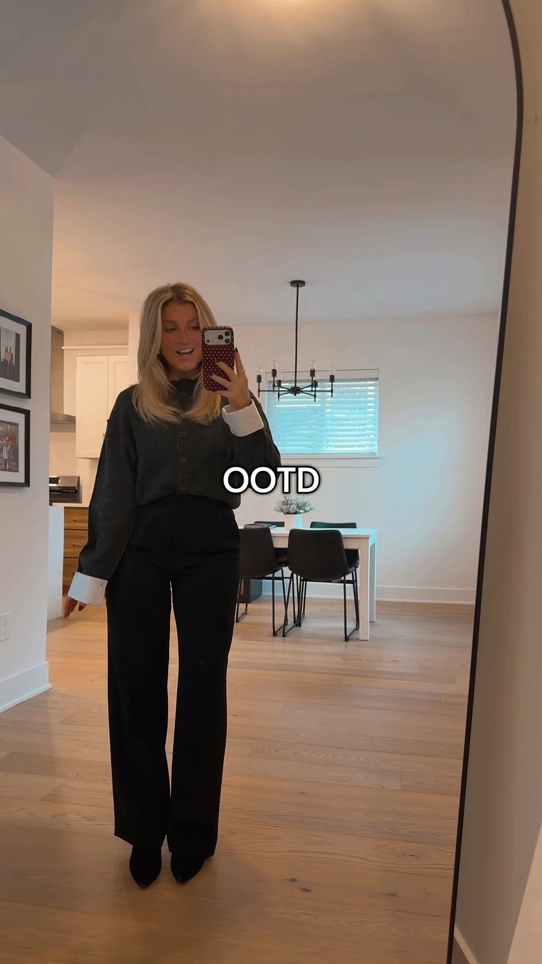 Office outfit, outfit for work, ootd, workwear, black pants, cardigan, sweater


#LTKHoliday #LTKWorkwear #LTKootd