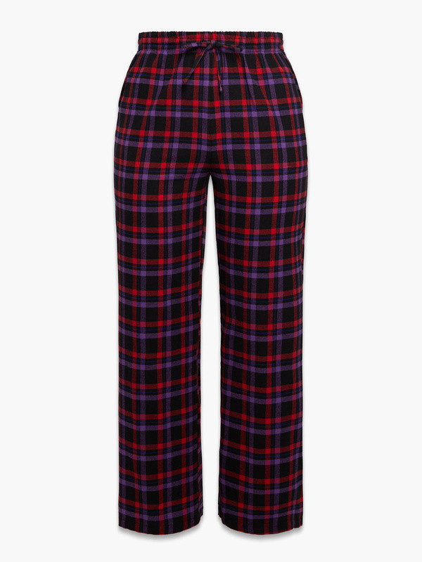 Night Star Chaser Flannel Sleep Trousers in Multi & Purple & Red | SAVAGE X FENTY Netherlands | Savage X Fenty EU