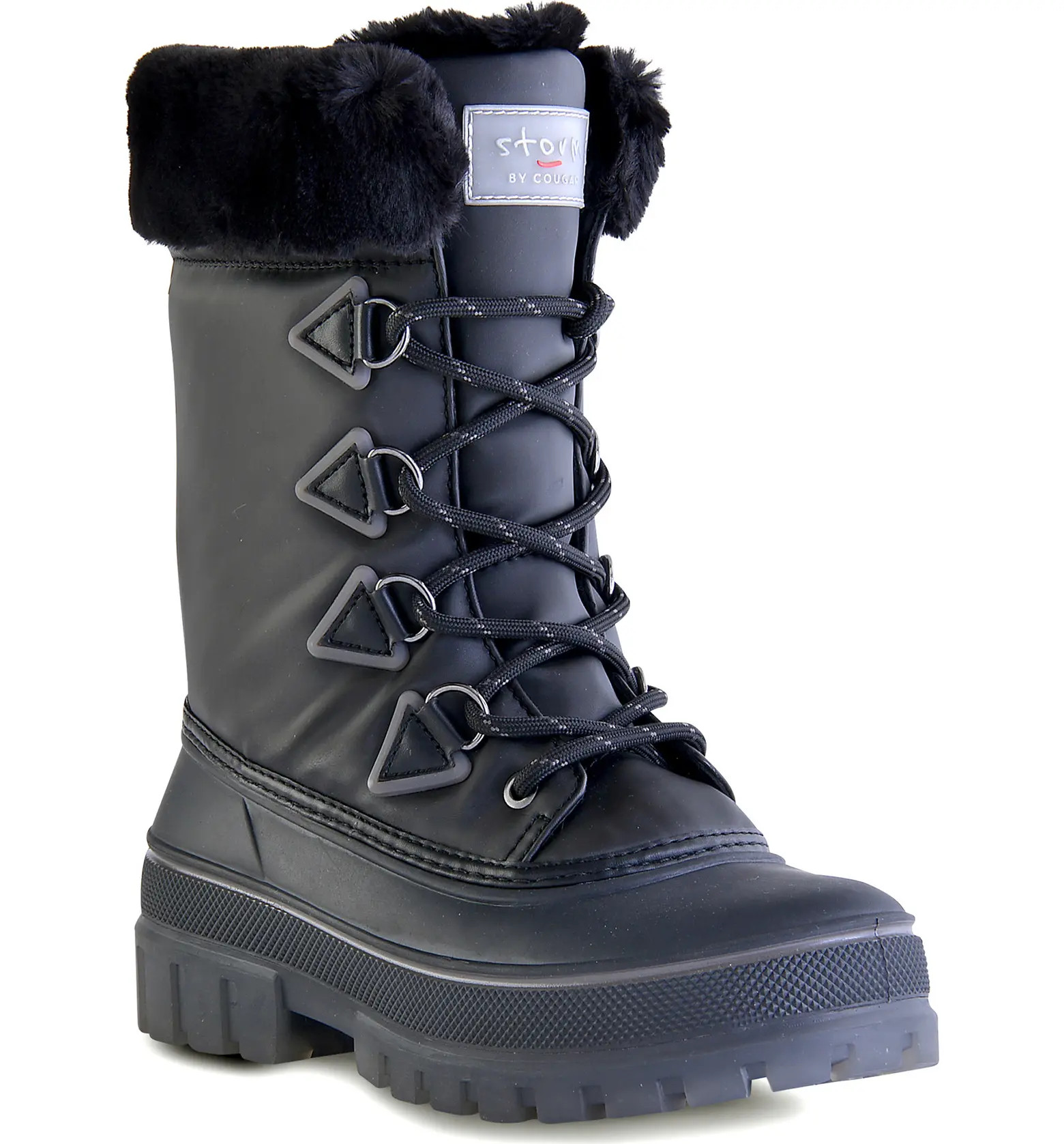 Footwear Grange Faux Fur Cuffed Boot | Nordstrom Rack