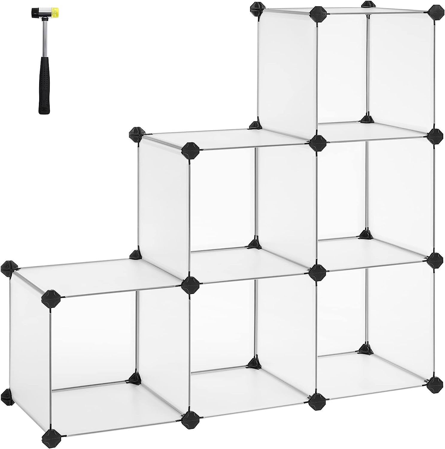 SONGMICS Cube Storage Organizer, 6 Cube Closet Organizers and Storage, Clothes Storage Organizer ... | Amazon (US)