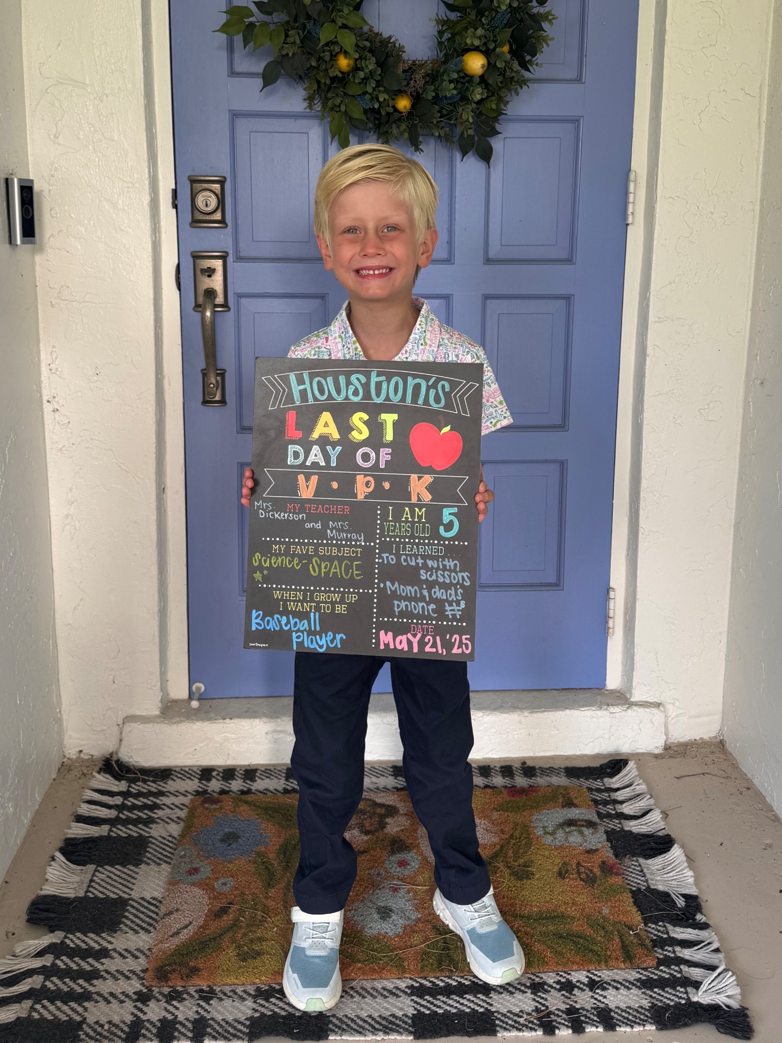 Last Day of VPK! I cannot believe I have an almost Kindergartner. (Cue the tears.) We love filling these out on the first and last day of each school year. It’s fun to see how much they’ve grown and changed since August. My heart. ❤️ 

#LTKFindsUnder50 #LTKKids #LTKGiftGuide