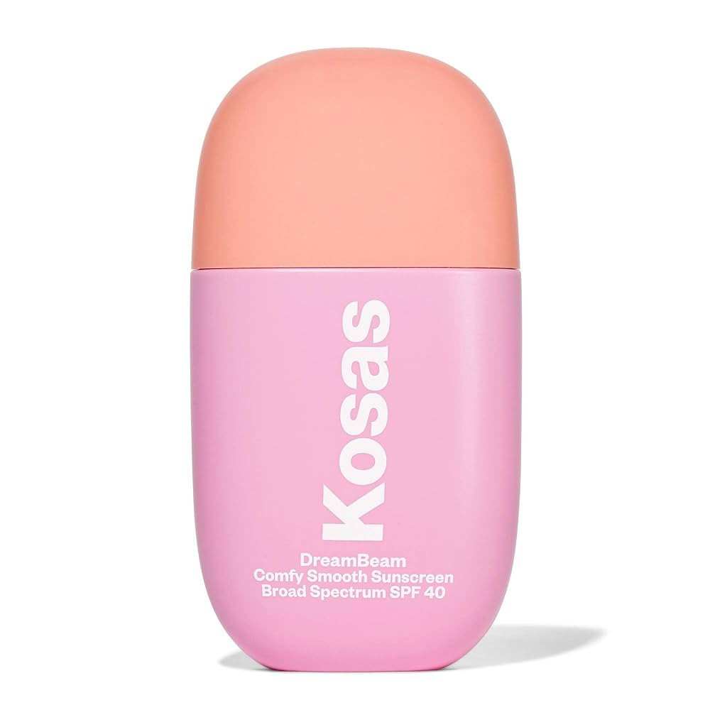 Kosas DreamBeam Mineral Sunscreen SPF 40 - Smooth Liquid Sun Protection for Face - Lightweight Ma... | Amazon (US)