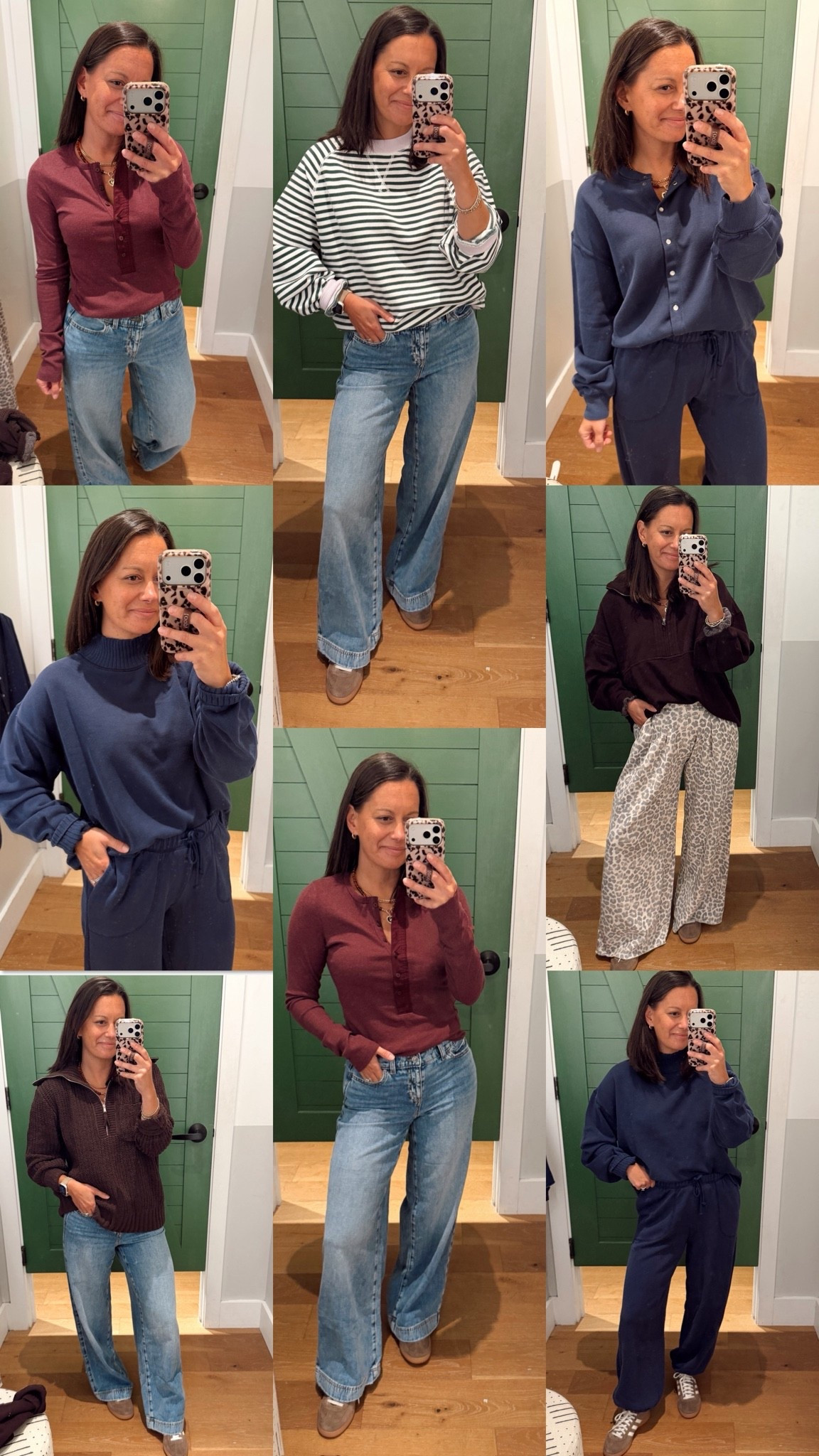 Aerie new arrivals! 

Jeans run true to size, sweatshirt and sweatpants run big.
Henley runs small.
Sweater runs big.

#LTKootd #LTKmomlife #LTKOver40