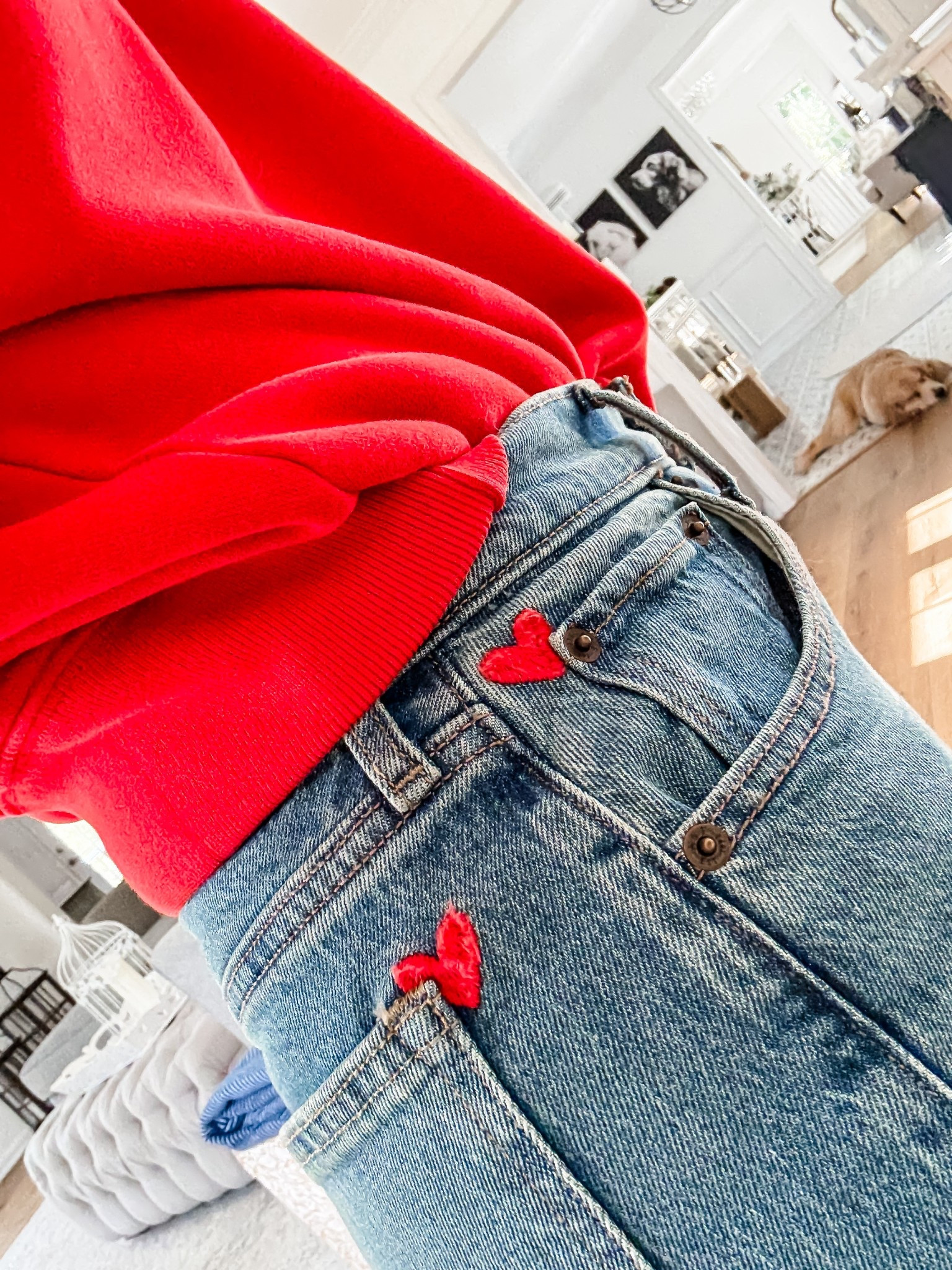 Code AFFLEECE. Heart Jeans 25 

#LTKFindsUnder100 #LTKSaleAlert