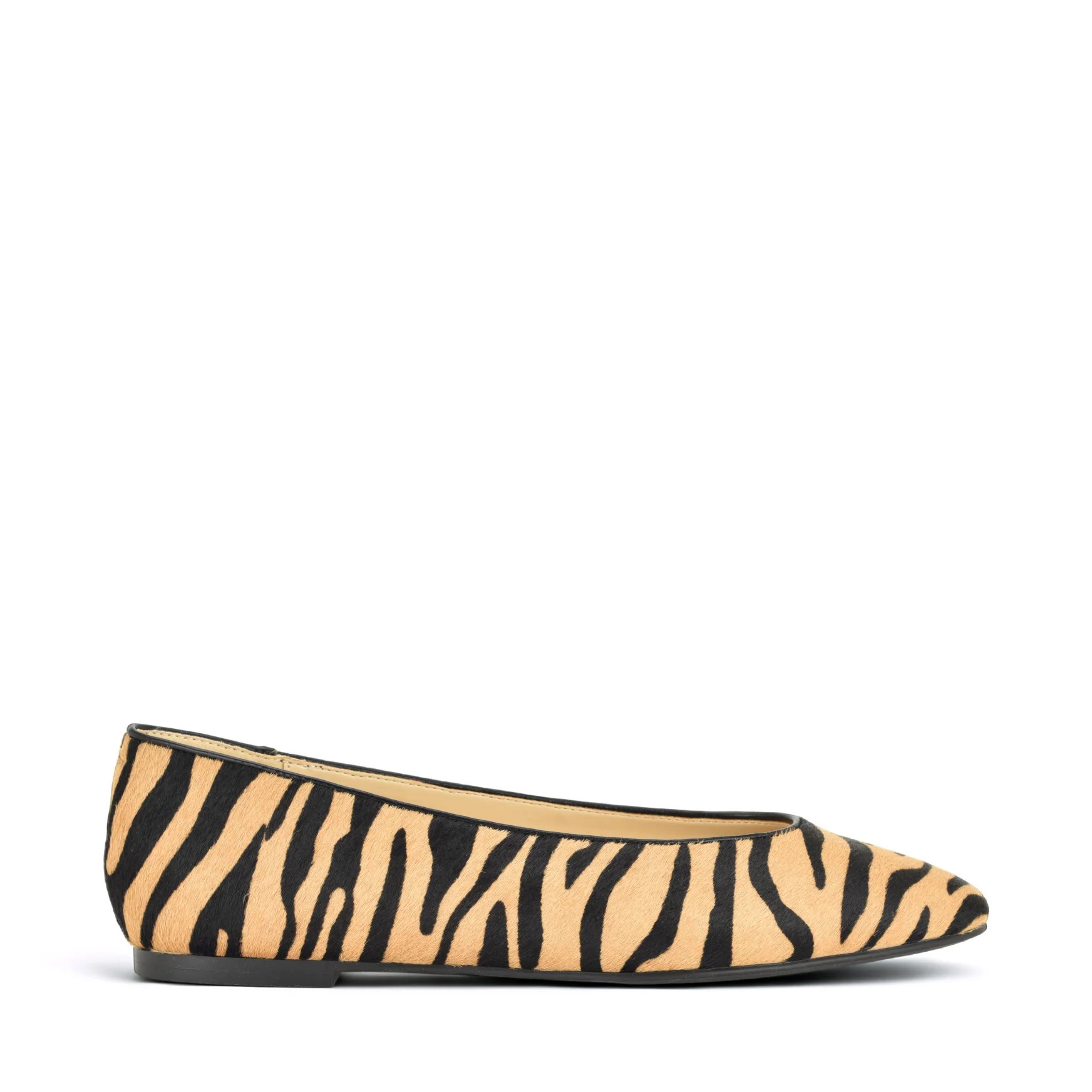 Women's Valore Ballet Flats - Zebra Printed Pony Hair | Nine West | Nine West (US)