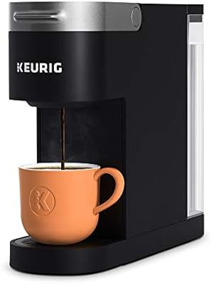 Keurig K-Slim Coffee Maker, Single Serve K-Cup Pod Coffee Brewer, 8 to 12oz. Brew Sizes, Black | Amazon (US)