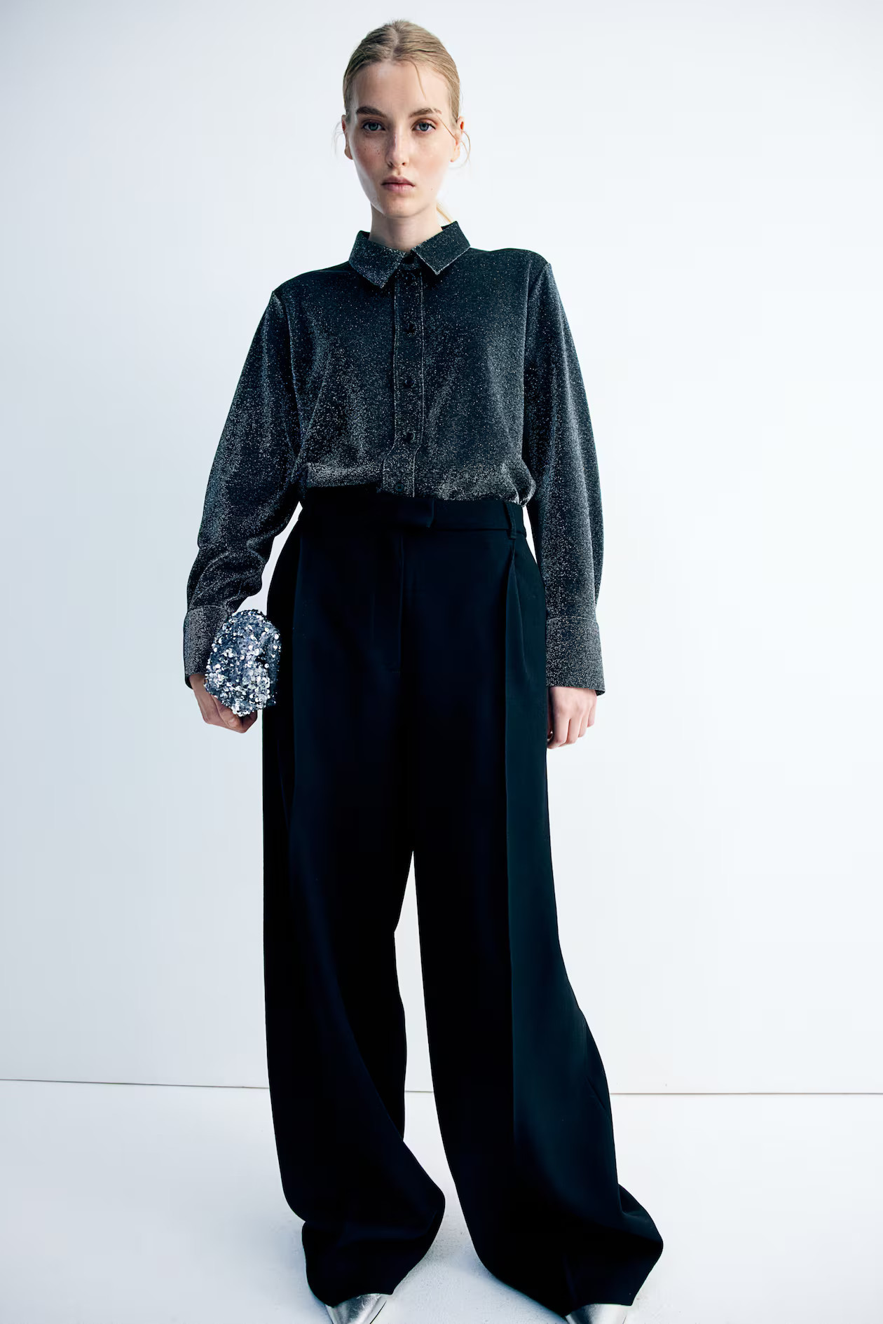 Glittery Shirt | H&M (US + CA)