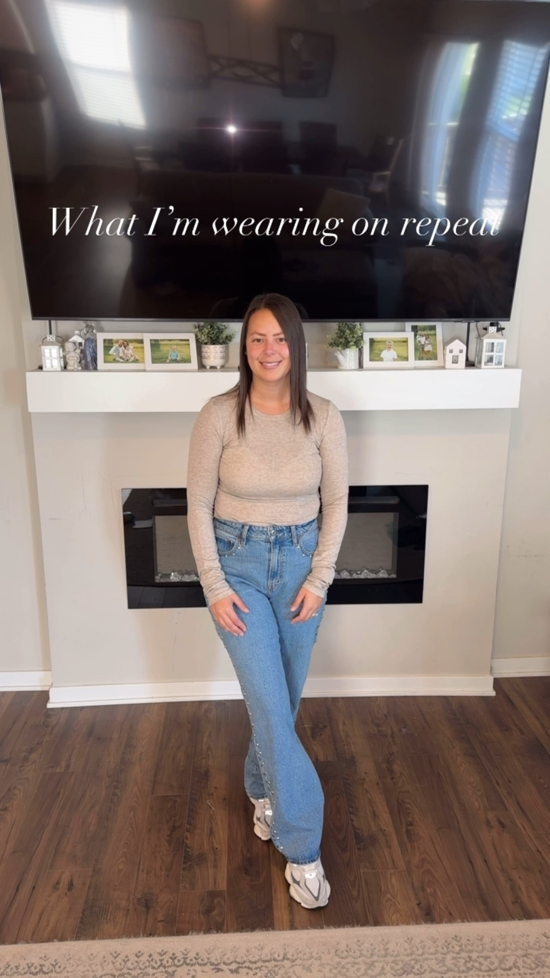 Love this everyday basic long sleeve top that I will be wearing on repeat. It is made of a soft stretchy material and will be perfect for layering. I am wearing my normal size medium.

#LTKFindsUnder50 #LTKootd #LTKStyleTip