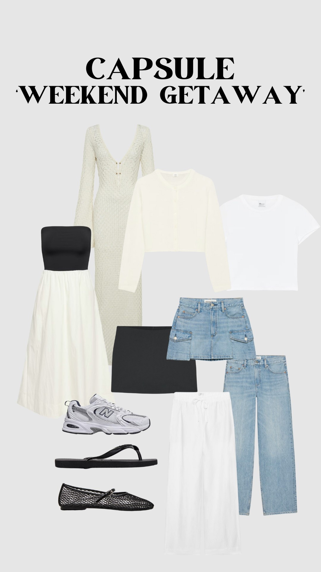 Weekend vacation - capsule wardrobe edition 🖤 Few pieces, various outfits! 🧳

#LTKcanada #LTKdresses #LTKstyletip