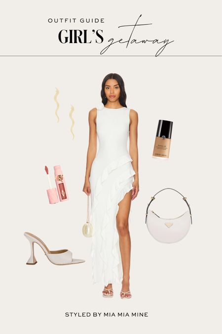 Styled outfits by #miamiamine
Chic summer outfit
revolve white dress under $100
Tony bianco white heels
Prada arque bag

#LTKFindsUnder100 #LTKTravel #LTKStyleTip