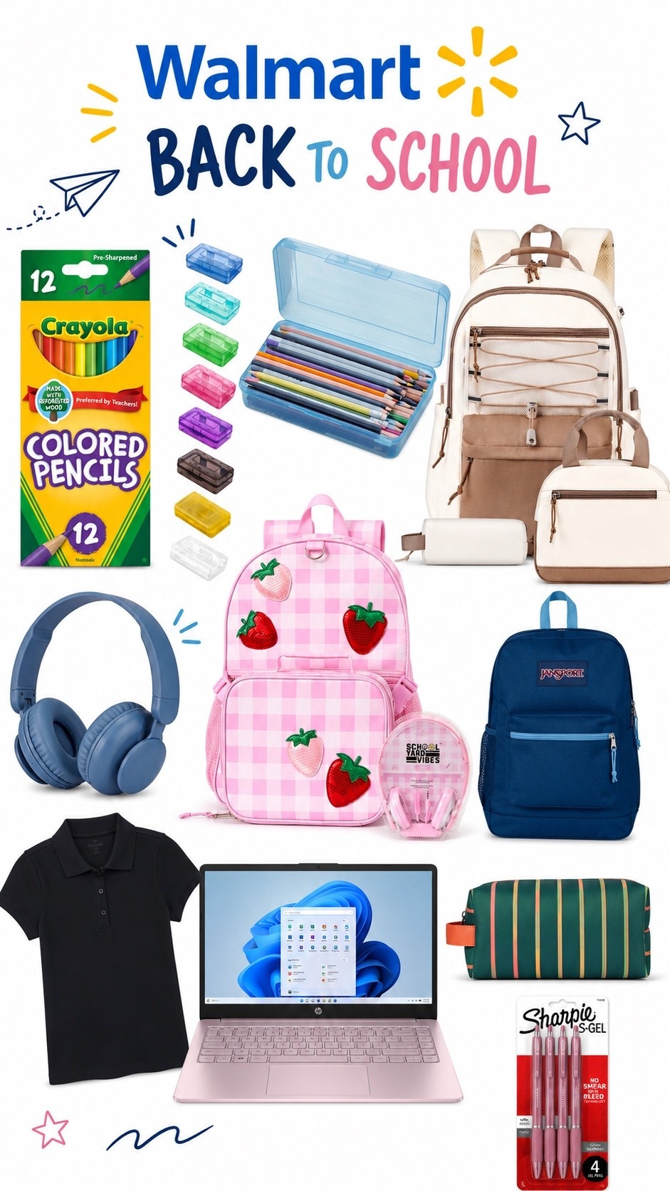 Back-to-school season is here! 📚✏️ I rounded up some of my favorite Walmart finds—from backpacks and school essentials to tech and everyday must-haves. Everything you need to start the school year in style! 💙 #LTKBackToSchool #WalmartFinds #LTK

#LTKSaleAlert #LTKSeasonal #LTKootd