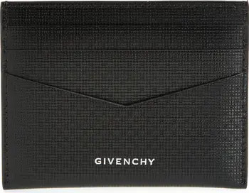 Givenchy 4G Embossed Calfskin Card Holder | Nordstrom | Nordstrom