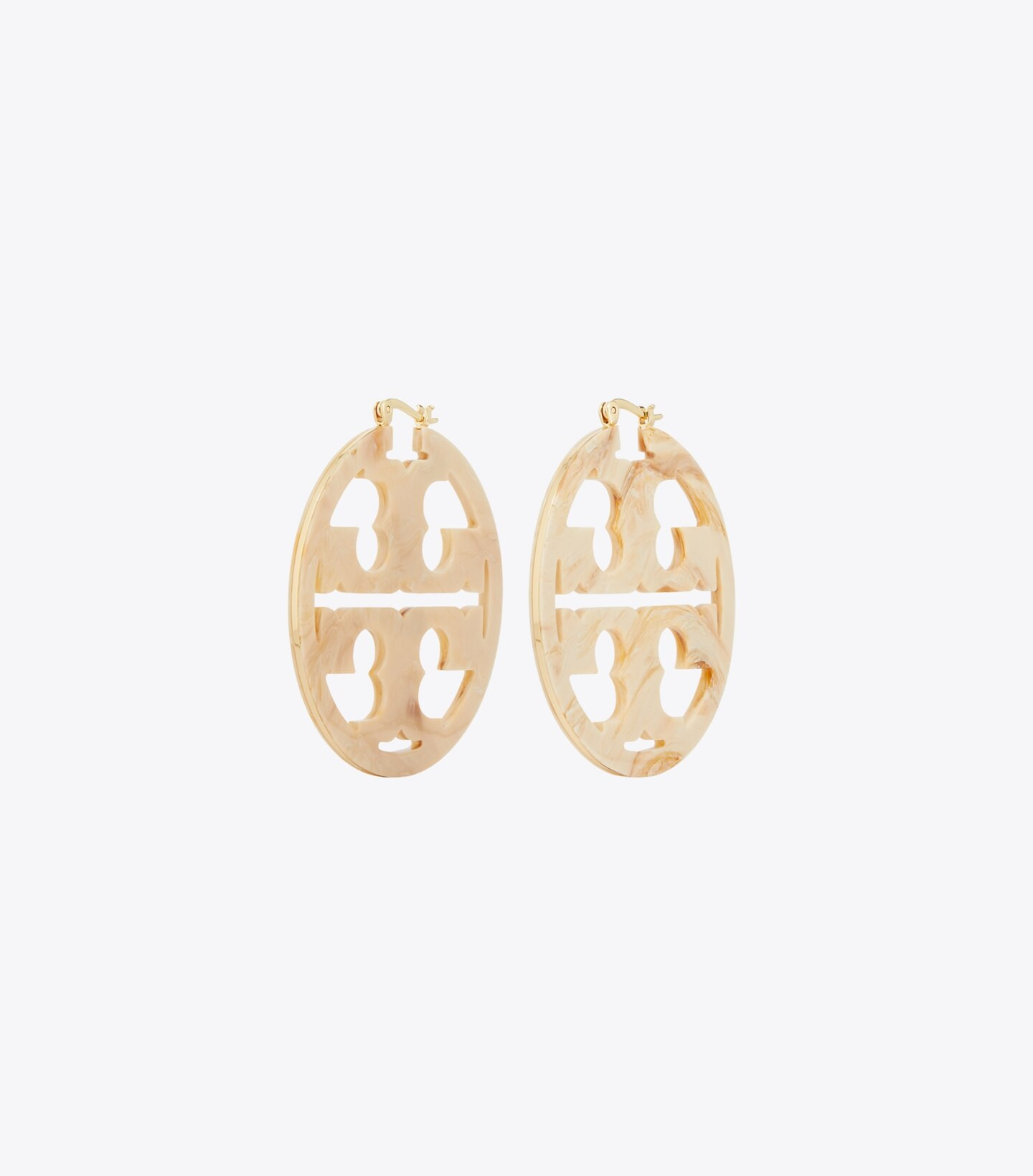MILLER RESIN HOOP EARRING | Tory Burch (US)