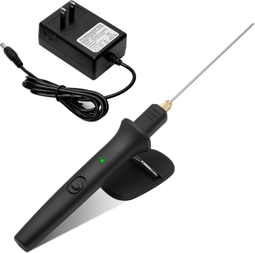 Foam Cutter, 10CM Styrofoam Cutter pen with Power Light, 100-240v / 15w Foam Cutter Electric Styr... | Amazon (US)