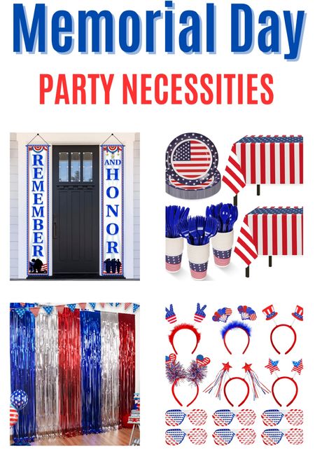 Who is ready for Memorial Day?! Get all your party supplies! 

Amazon finds. Amazon. Party. 

#LTKHome #LTKParties