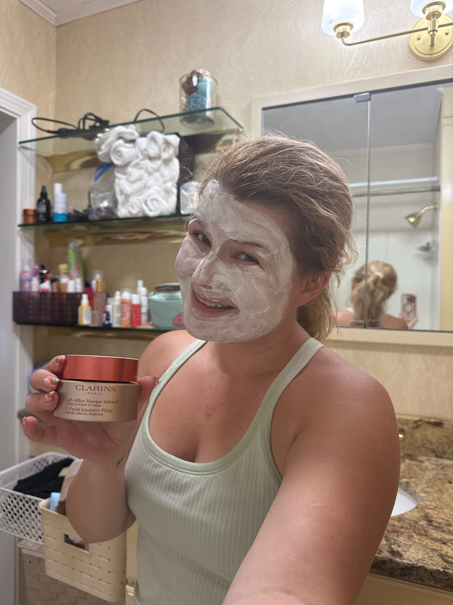 Face mask sunday. Using my favorite depuff mask from Clarins.

#LTKselfcare #LTKBeauty #LTKPetite
