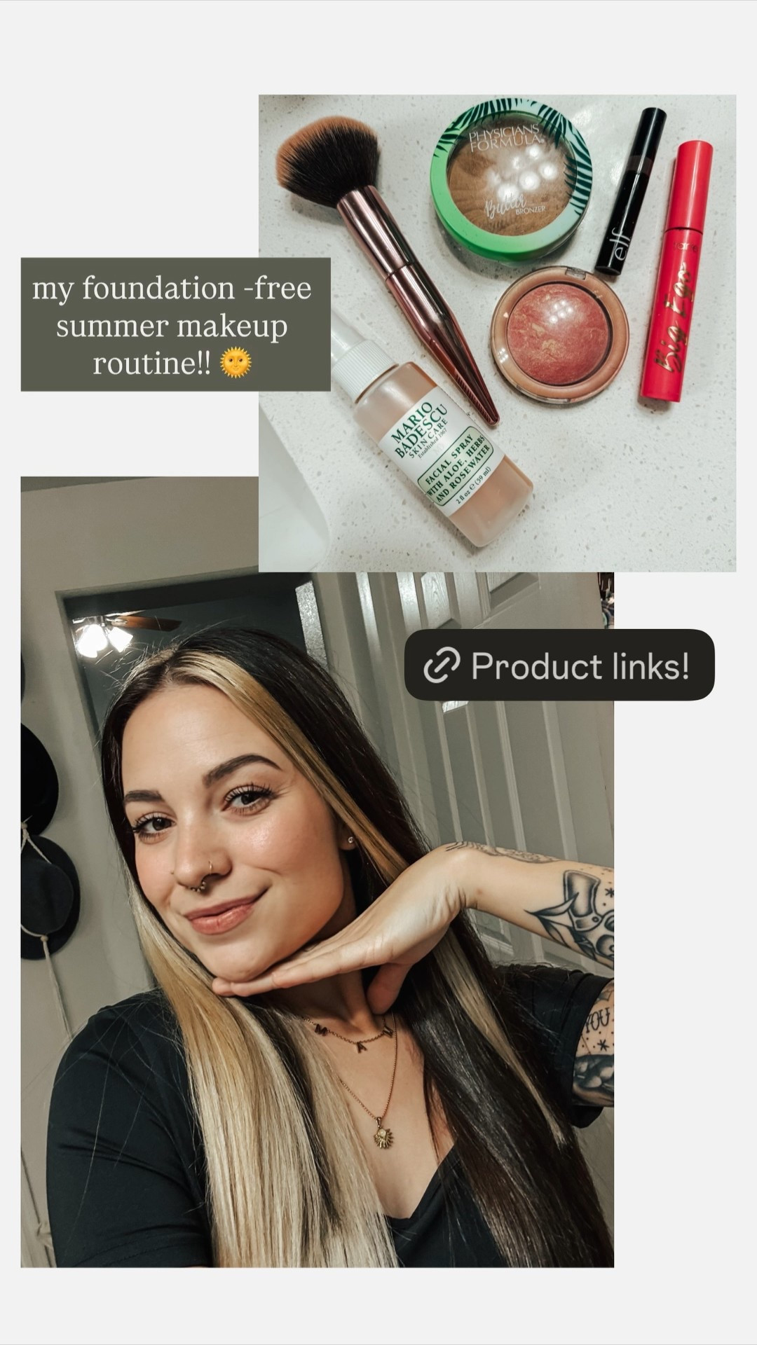 foundation-free makeup routine! 

#LTKFindsUnder50 #LTKSeasonal #LTKBeauty