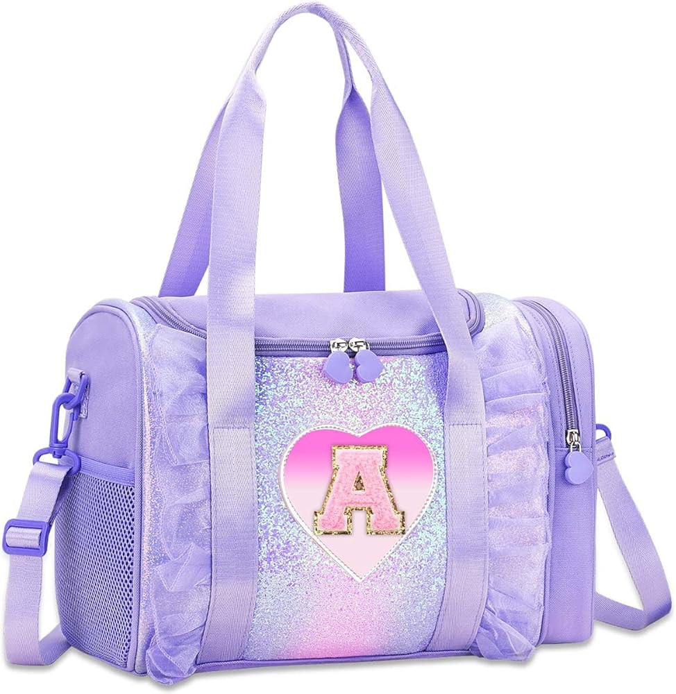 Personalized Monogram Dance Bag for Girls - 3-6 Years Kids Lightweight Water Resistant Oxford Bac... | Amazon (US)