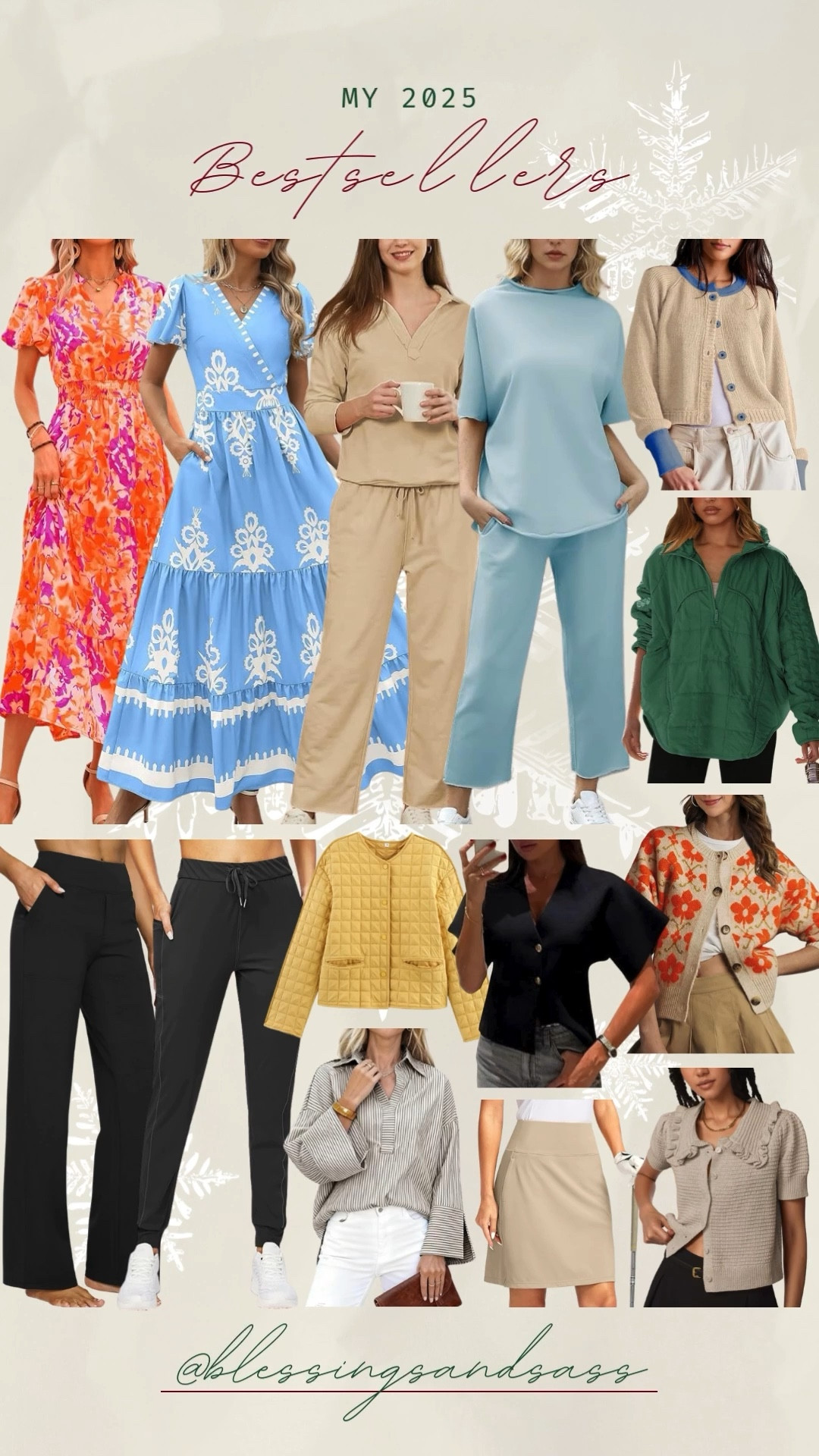 My Amazon 2025 bestsellers!! 

Women’s fashion, winter fashion, winter style, winter outfits, winter outfit inspo, winter ootd, trendy fashion, chic style, holiday fashion, holiday style, fashion over 40, fashion over 50, Amazon, Amazon fashion 





#LTKHoliday #LTKOver40 #LTKootd